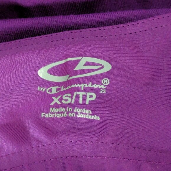 Champion Athletic Tank Top Purple XS Shelf Bra - Picture 3 of 4